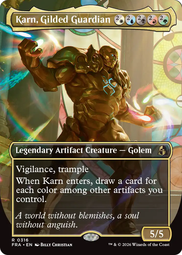 Karn, Gilded Guardian (FRA) (Pre-Order)