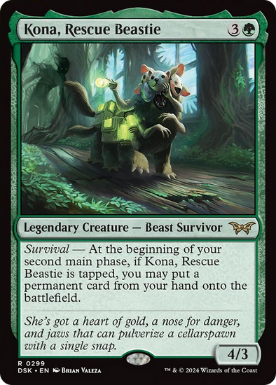 Kona, Rescue Beastie - Lurking Evil Alternate Art (DSK)