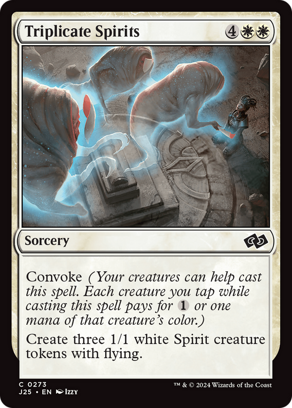 Triplicate Spirits (J25)