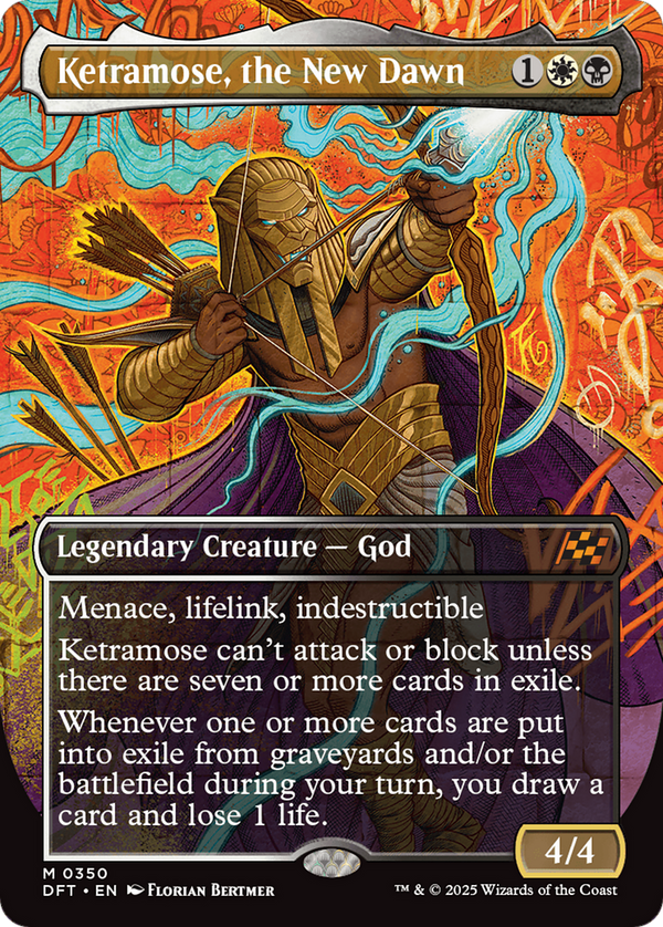Ketramose, the New Dawn - Borderless Graffiti Giant (DFT)