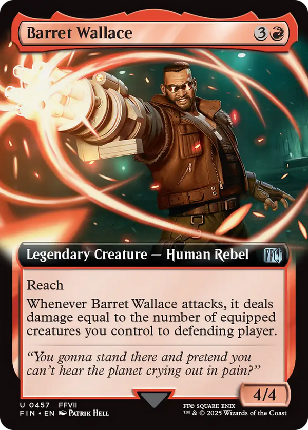 Barret Wallace - Extended Art (FIN)