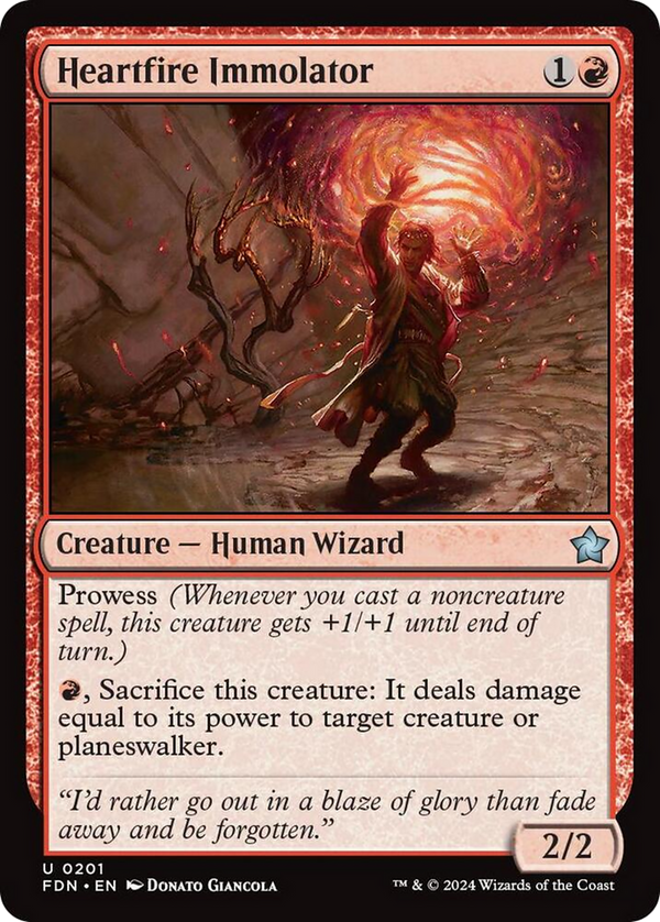 Heartfire Immolator (FDN)