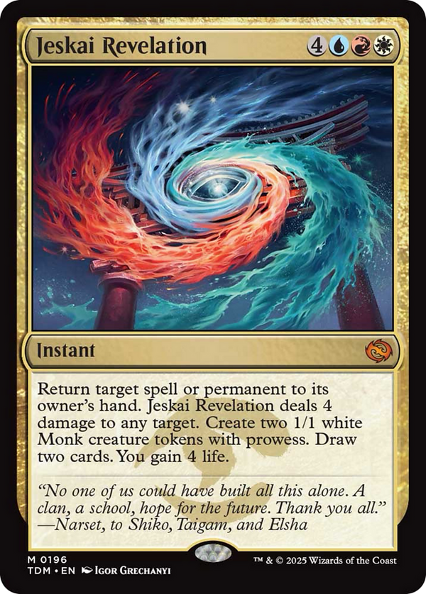 Jeskai Revelation (TDM)