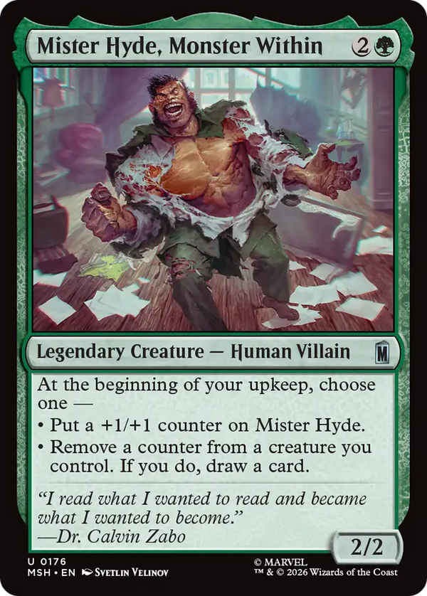 Mister Hyde, Monster Within (MSH) (Pre-Order)