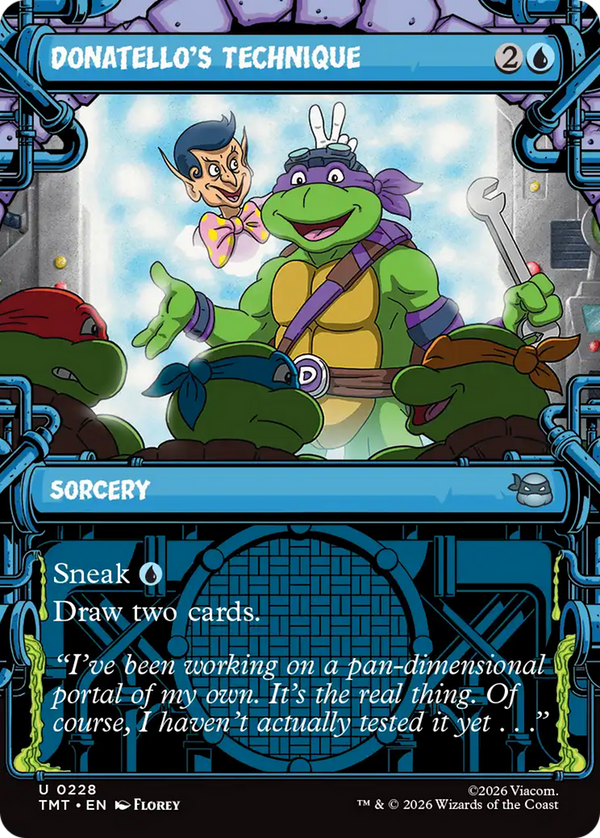Donatello's Technique - Sewer Frame (TMT)