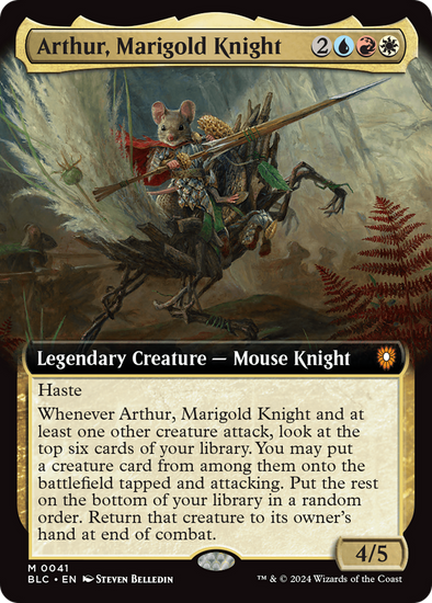 Arthur, Marigold Knight - Extended Art (BLC)