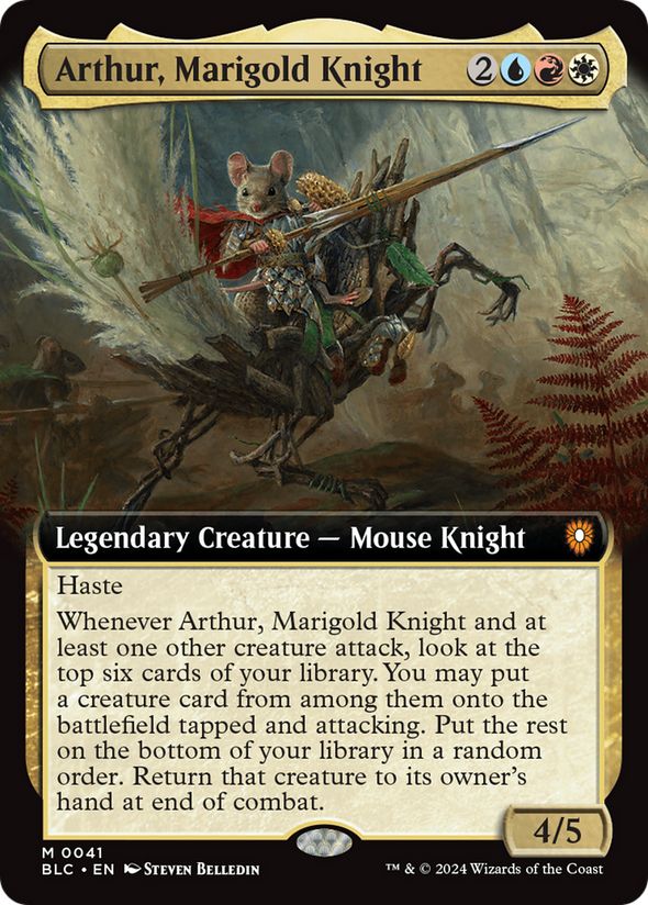 Arthur, Marigold Knight - Extended Art (BLC)