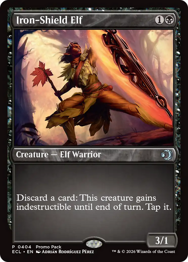 Iron-Shield Elf - Dark Frame Promo (ECL)