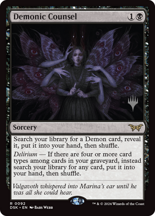 Demonic Counsel - Promo Pack (PDSK)