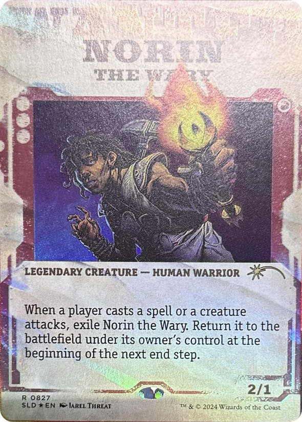 Norin the Wary // Norin the Wary - Borderless (SLD)