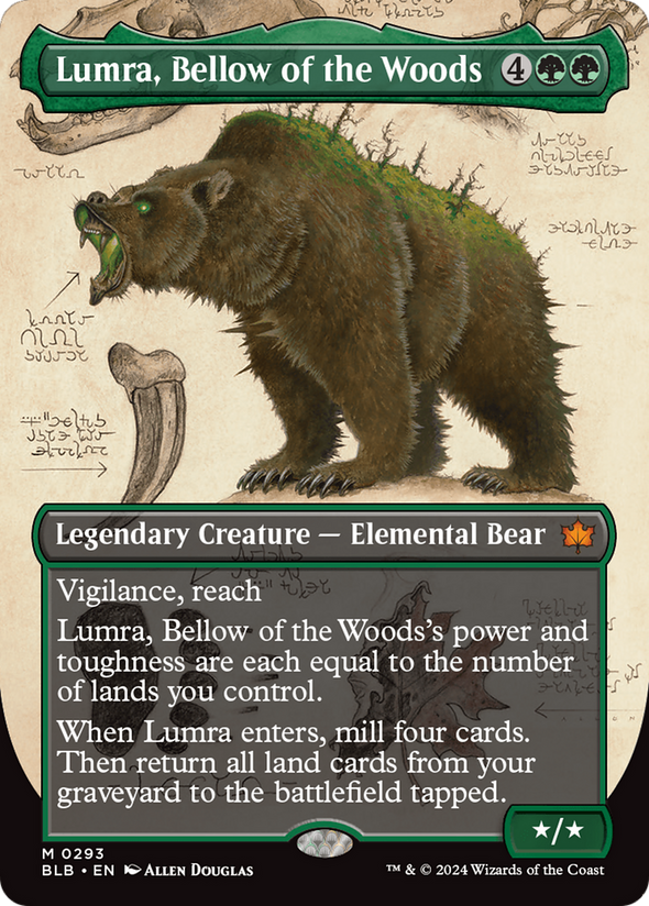 Lumra, Bellow of the Woods - Borderless (BLB)