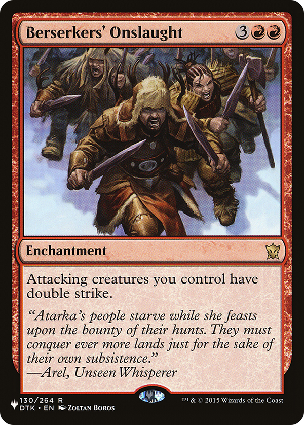 Berserkers' Onslaught - DTK Reprint (PLST)