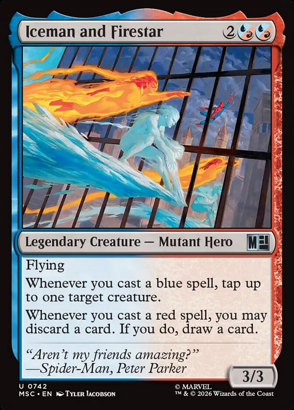Iceman and Firestar (MSC)