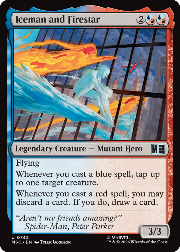 Iceman and Firestar (MSC)
