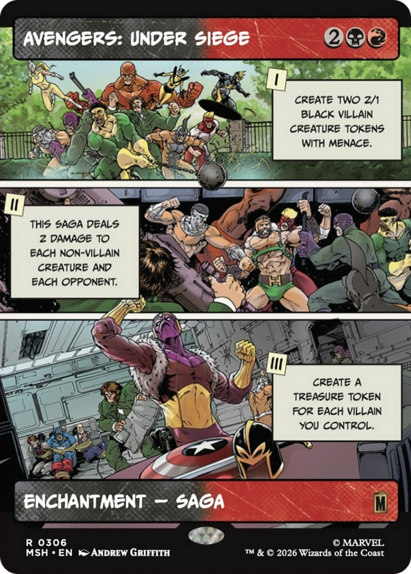 Avengers: Under Siege - Panel Showcase (MSH) (Pre-Order)