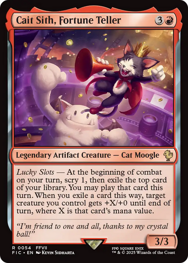 Cait Sith, Fortune Teller (FIC)