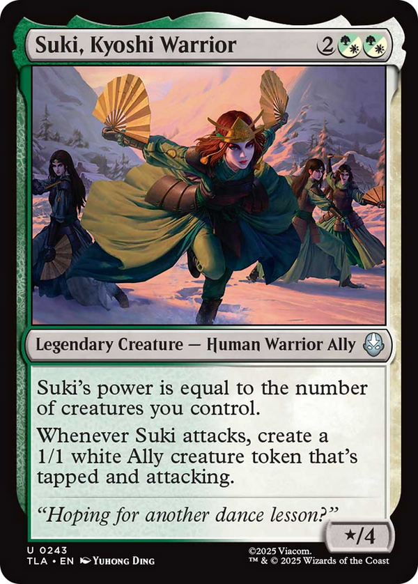 Suki, Kyoshi Warrior (TLA)