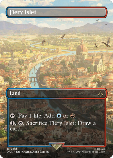 Fiery Islet - Borderless (ACR)