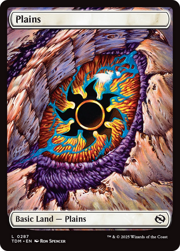 Plains - Dragon's Eye Full Art (287) (TDM)