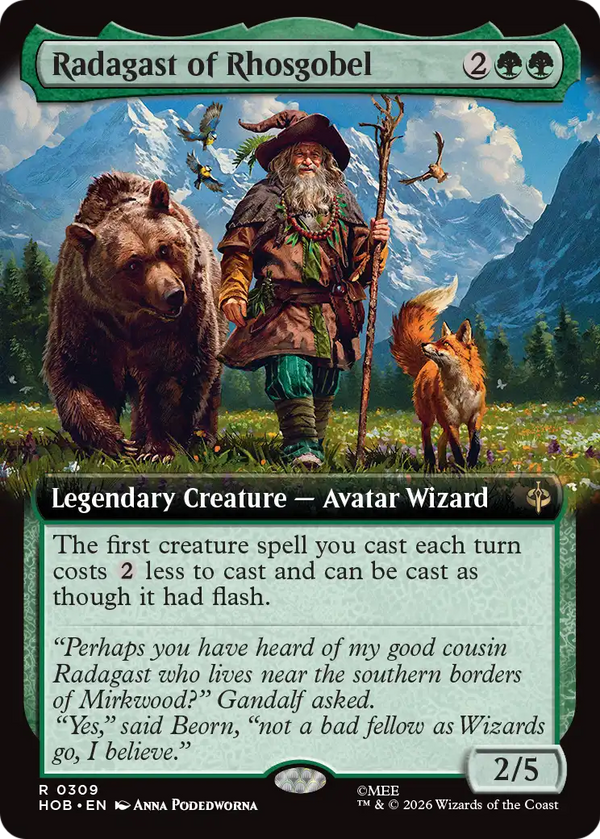 Radagast of Rhosgobel - Extended Art (HOB)