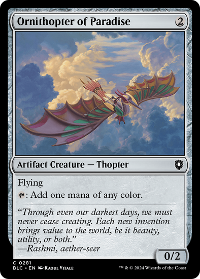 Ornithopter of Paradise (BLC)