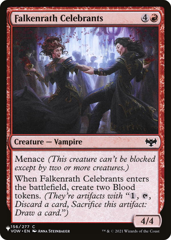 Falkenrath Celebrants - VOW Reprint (PLST)