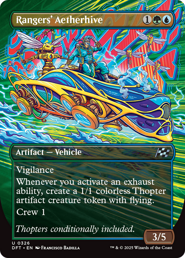 Rangers' Aetherhive - Borderless Revved Up (DFT)