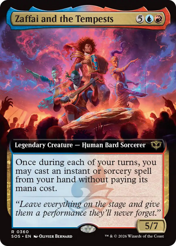 Zaffai and the Tempests - Extended Art (SOS)
