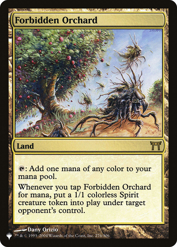 Forbidden Orchard - CHK Reprint (PLST)