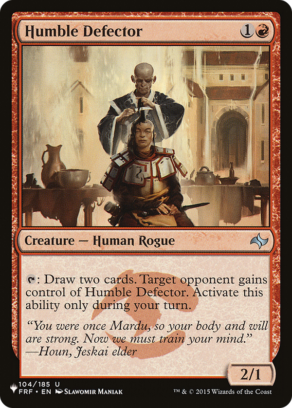 Humble Defector - FRF Reprint (PLST)