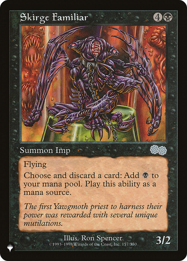 Skirge Familiar - USG Reprint (PLST)