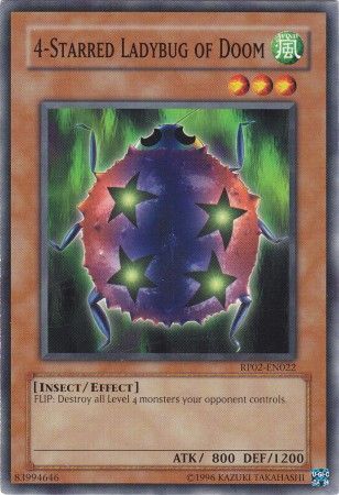 4-Starred Ladybug of Doom - RP02-EN022 - Common available at 401 Games Canada