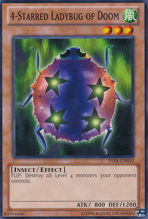 4-Starred Ladybug of Doom - YSYR-EN010 - Common - Unlimited available at 401 Games Canada