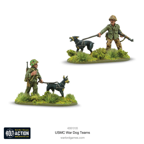 Bolt Action - United States - US Marine Corps War Dog Teams