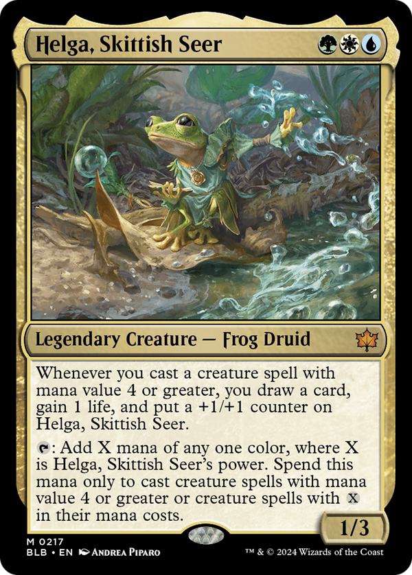 Helga, Skittish Seer (BLB)