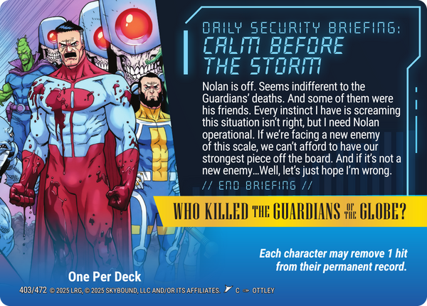 Daily Security Briefing: Calm Before the Storm - SKY-403 - Common