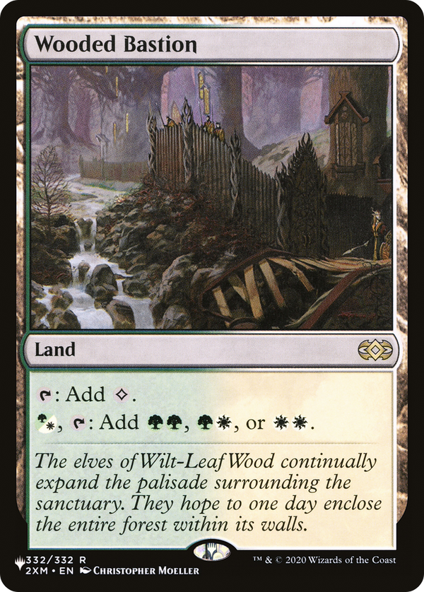 Wooded Bastion - 2XM Reprint (PLST)