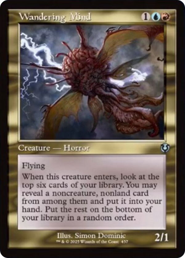 Wandering Mind - Retro Frame (INR)