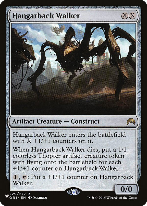 Hangarback Walker - ORI Reprint (PLST)