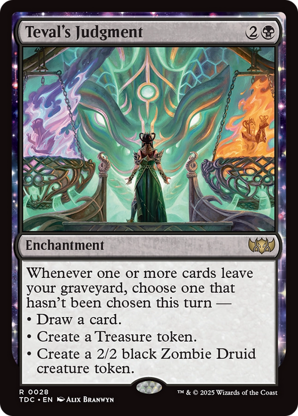 Teval's Judgment (TDC)