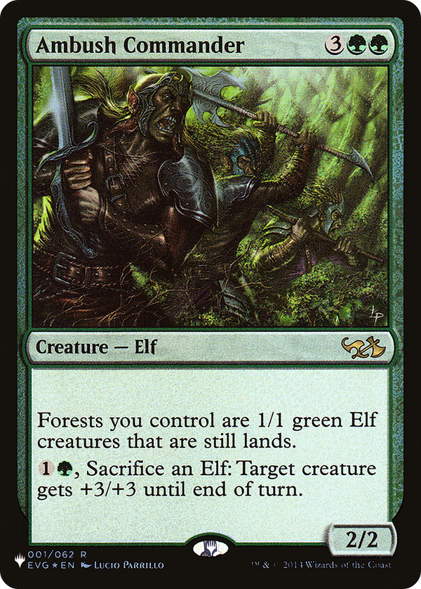 Ambush Commander - EVG Reprint (PLST)