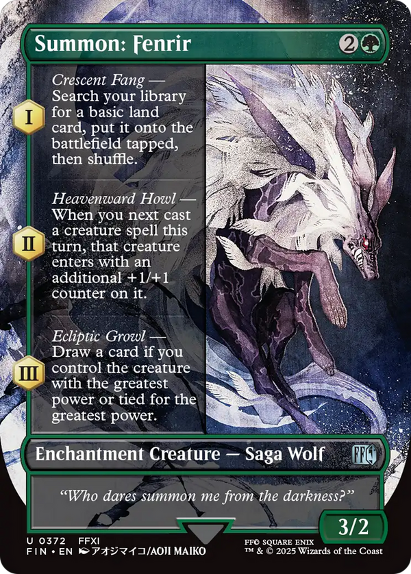 Summon: Fenrir - Borderless (FIN)