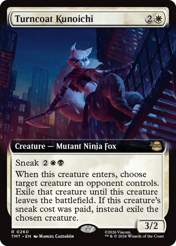 Turncoat Kunoichi - Extended Art (TMT)
