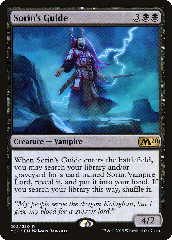 Sorin's Guide (M20)