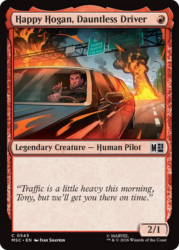 Happy Hogan, Dauntless Driver (MSC)