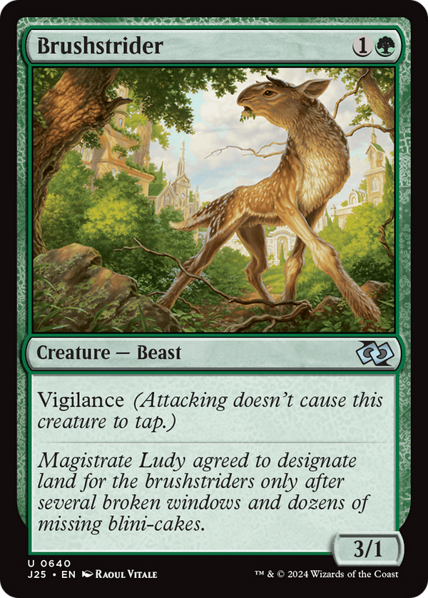 Brushstrider (J25)