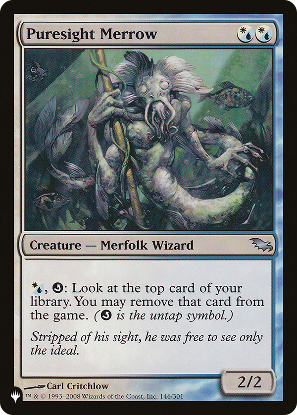 Puresight Merrow - SHM Reprint (PLST)