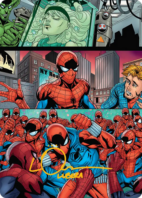The Clone Saga - Art Series (Gold-Stamped Signature) (ASPM)