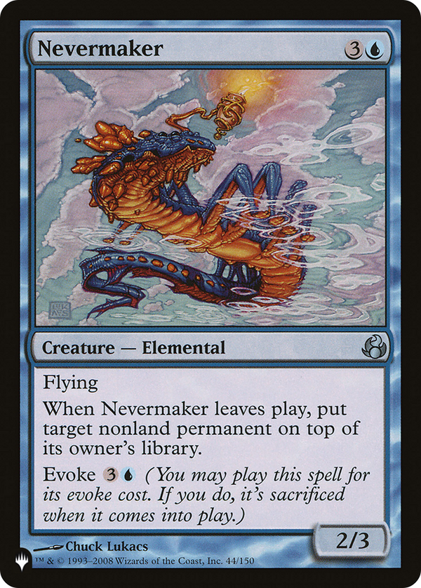 Nevermaker - MOR Reprint (PLST)
