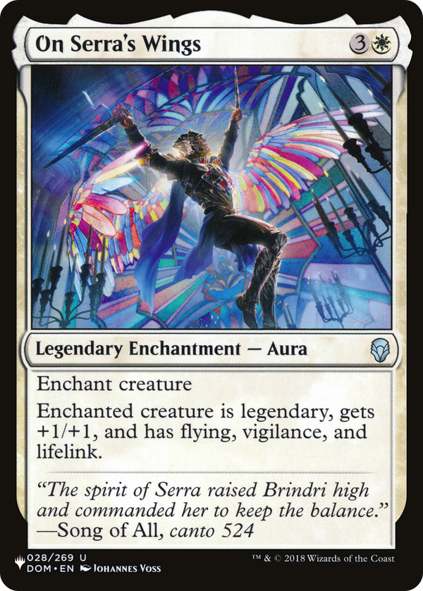 On Serra's Wings - DOM Reprint (PLST)